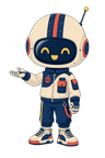 Robot Friends mascot